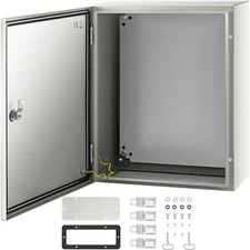 16'' 20'' 24'' Steel Electrical Enclosure IP65 Wall Mount Junction Box Outdoor