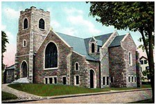 Vintage Postcard 1902-1907 Congregational Church, Groton, Connecticut (CT)