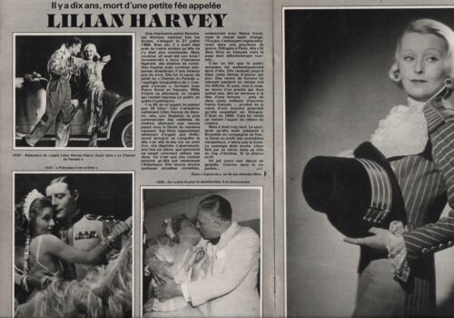 Coupure de presse Clipping 1978 Lilian Harvey  (2 pages) - Picture 1 of 1