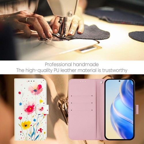 PU Leather Wallet Case For iPhone 16e 15 14 13 Pro Max 12 Flip Stand Phone Cover - Picture 123 of 168