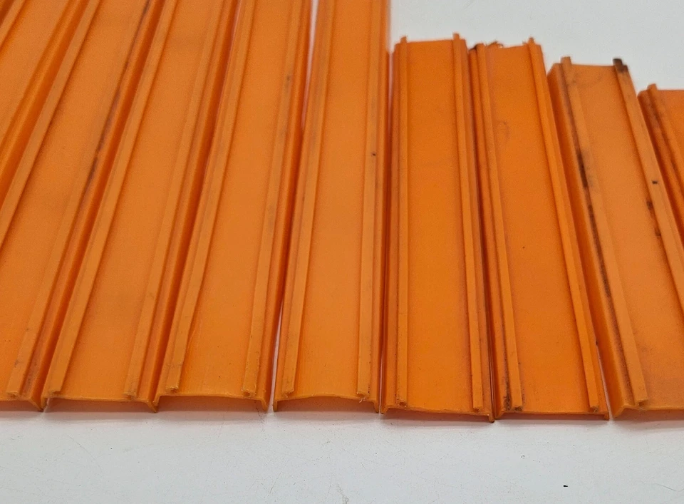 Vintage Mattel Hotwheels Redline Era Track Lot of 16 Various Length Pieces - Image 3 of 4