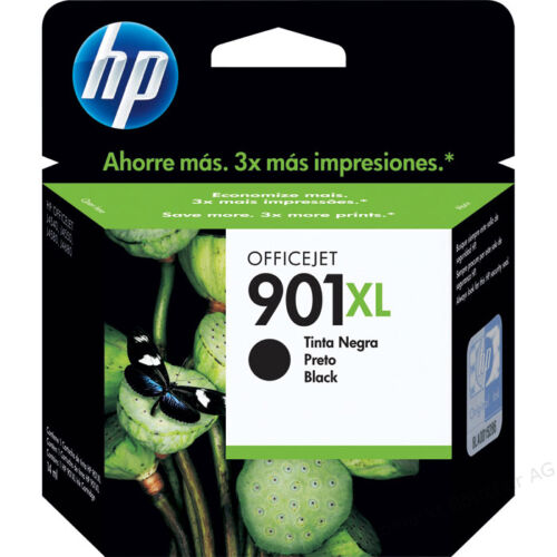 HP 901XL Black Original Genuine Ink Cartridge CC654AE Officejet 4500 G510A J4680 - Picture 1 of 1
