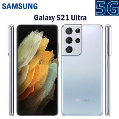 New Samsung Galaxy S21 Ultra 5G G998U 12+128GB Unlocked