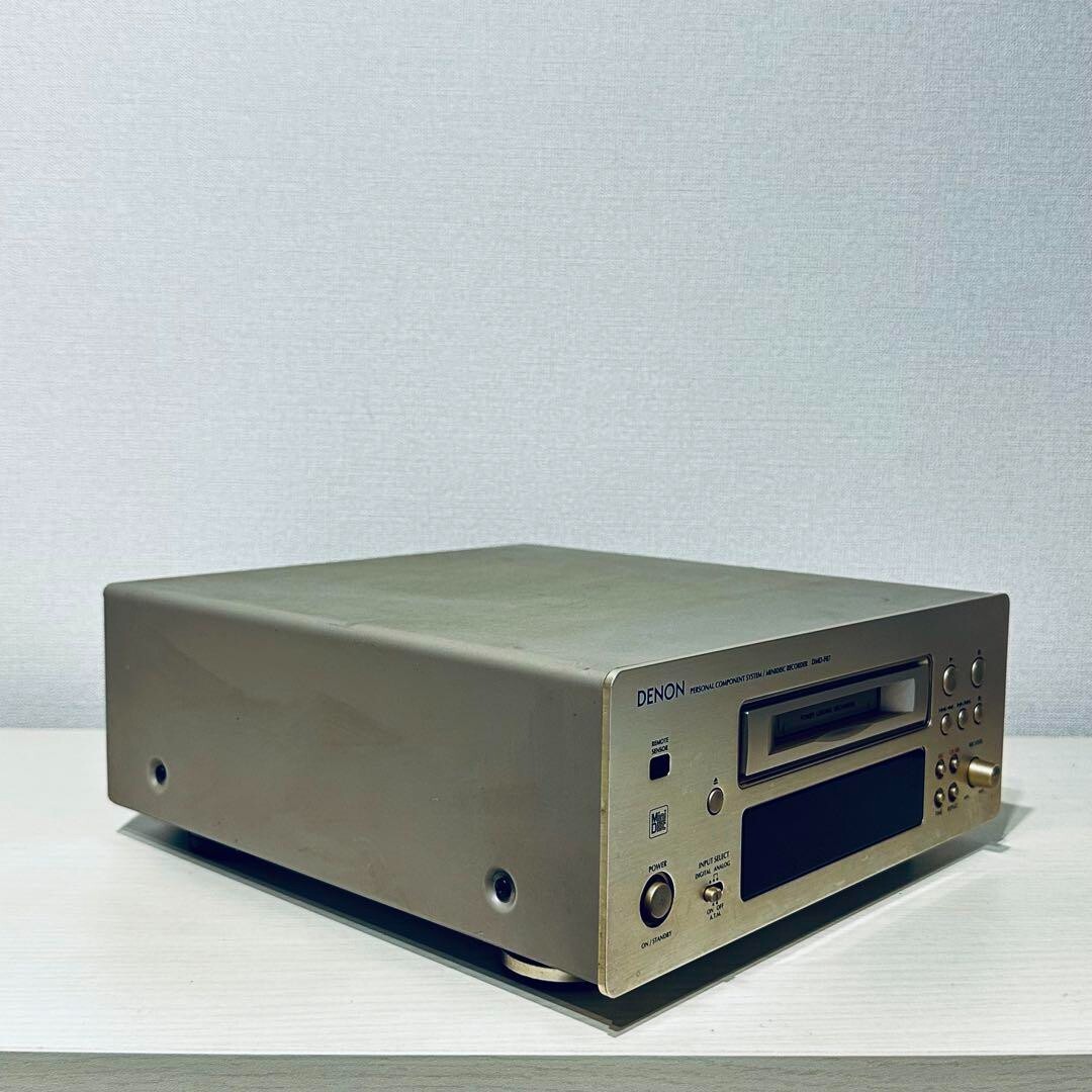 DMD-F07 ミニディスクレコーダー+未使用MD10枚 DMD-F07 ミニディスクレコーダー+未使用MD10枚 Denon DMD-F07 MD
