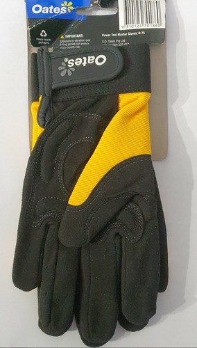 Oates NEW Power Tool Master Protective Gloves Trade Tough - (Medium - Large) - Picture 4 of 4
