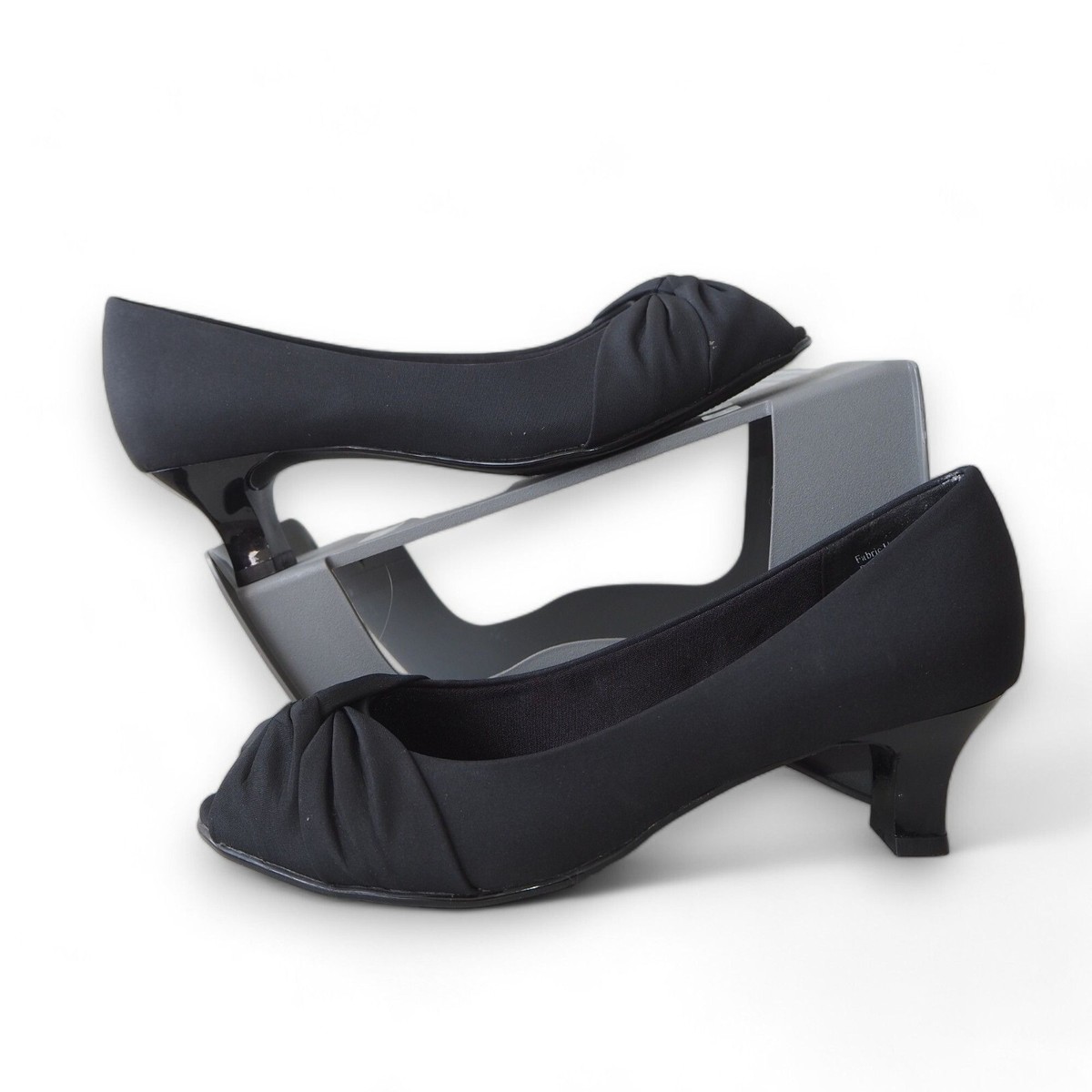 Black Peep Toe Kitten Heel Coach And Four Peep Toe Kitten Pump
