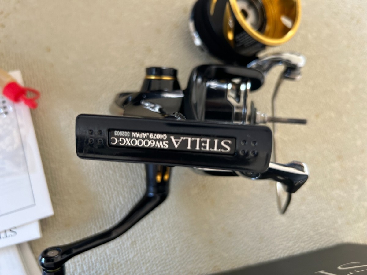 アトム　SHIMANO 20 STELLA SW 6000XG Amazon.com : SHIMANO Spinning Reel 20 Stella SW 6000XG Gold