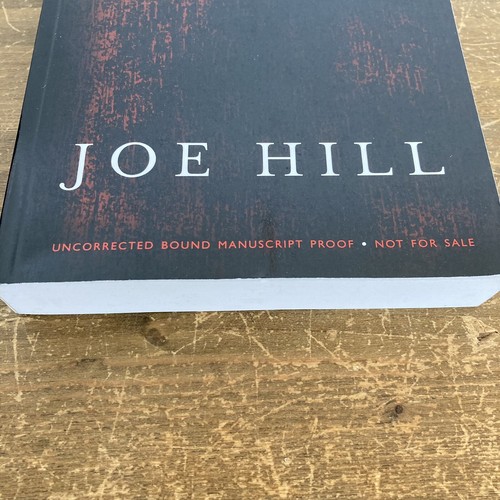 Horns Joe Hill UK Uncorrected Bound Manuscript Proof / ARC 1st ED Book - Picture 4 of 11