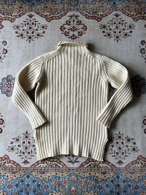 Archive Y's for men / Yohji Yamamoto Cable Wool Turtleneck SIZE S