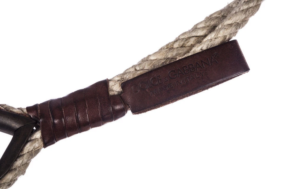 Cinturón collar cuerda Dolce and Gabbana Foto 3 de 4