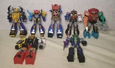 Vintage Power Rangers Megazord Mixed Action Figure Lot For Parts