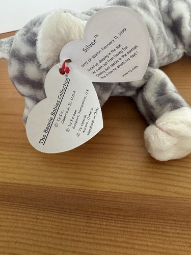 Silver - Ty Beanie Baby retirado - Imagen 6 de 6