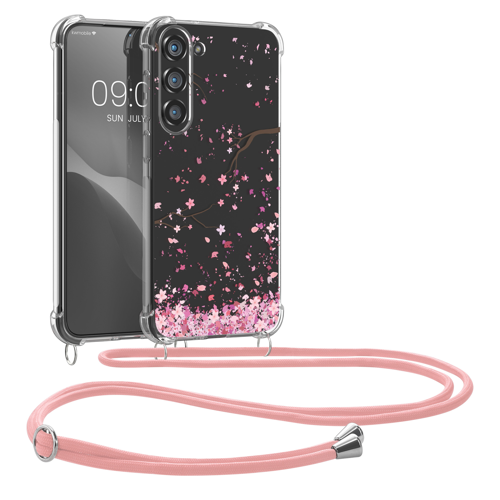 Удобный чехол-накладка для Samsung Galaxy S23 Plus mit Umhängekette Schutzhülle