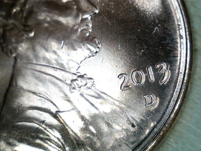 Lincoln Shield Cent Mint Error 2013 D Double and the 3D Rare Lincoln Penny - Image 2 of 2