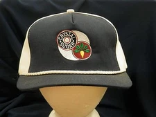 trucker hat baseball cap CRYSTAL SUGAR good style flat brim retro vintage cool