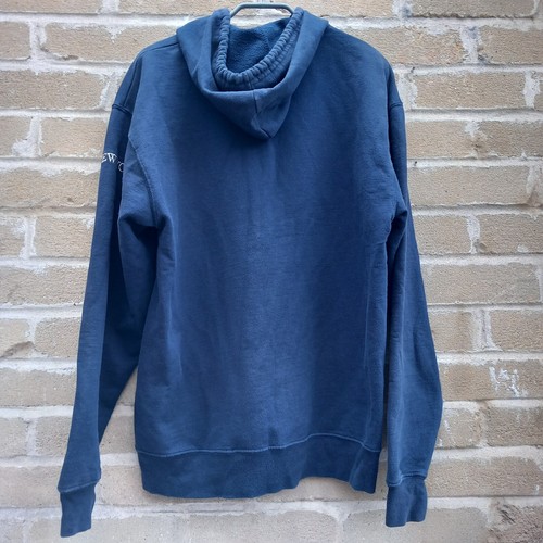 Planet Hollywood New York Navy Full Zip Spell-out Hoodie Size Medium - Picture 10 of 11