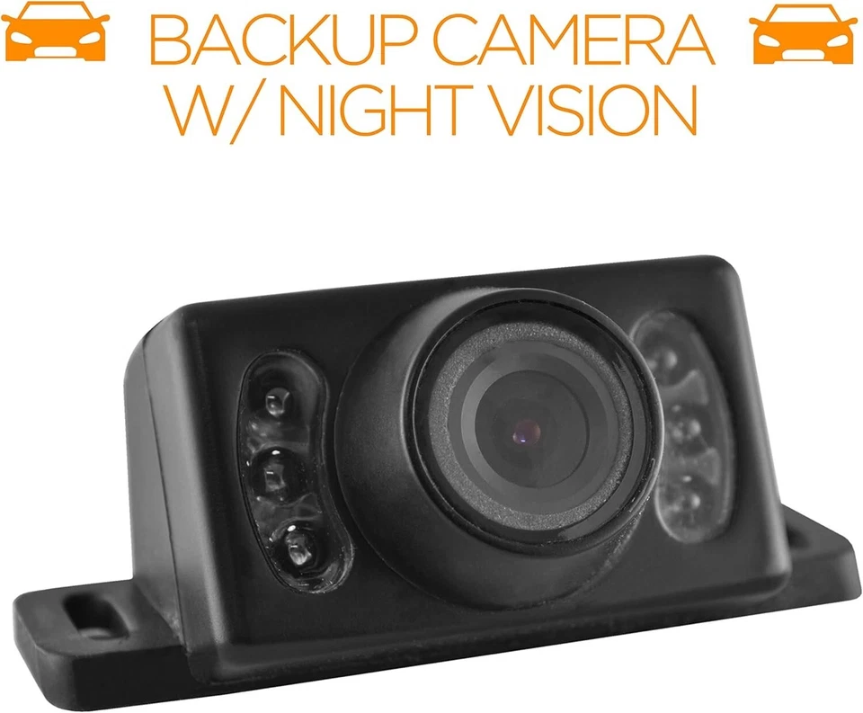 NIGHT VISION BY XO VISION HTC37 BACKUP COLORED WATER PROOF CAMERA PARKING GUIDE - Image 2 of 3