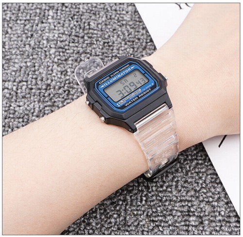 Ersatzarmband für Casio 18mm Uhr passend für F91W/F84/F105/108 - Bild 9 von 21