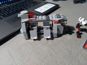 LEGO STAR WARS TROOP TRANSPORT #75078 NO FIGURES HAS MANUAL AND GUNS