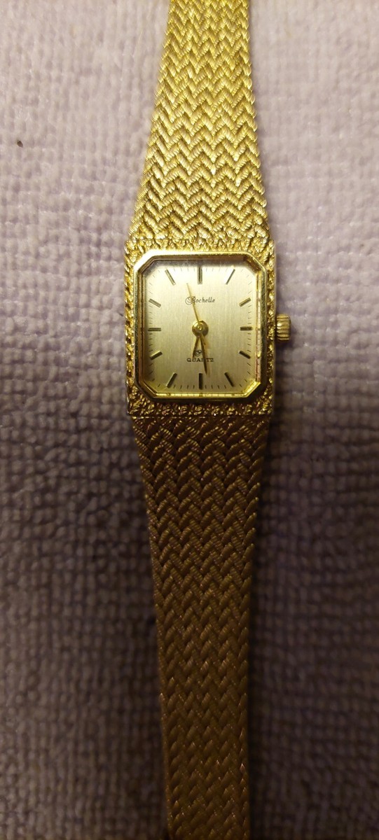 Montre Femme Vintage Watch-it - Boîtier Doré/argenté, 27mm, Nouvelle Pile, Occasion