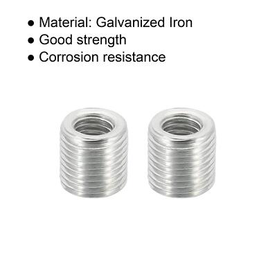 10 Inserti Filettati Acciaio Inox - Riduzione Filettatura M5 Femmina A M8 Maschio - Foto 2