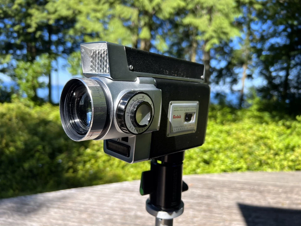 Cullmann Pro 胶片三脚架 #2904 德国带柯达变焦 8 反射电影相机 — 第 4/4 张图片