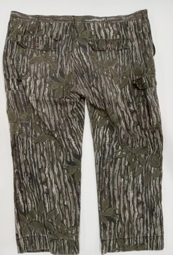 VTG Original Realtree Cargo Pants Mens (50x31) NO TAG Hemmed Red Head Blue Bill - Bild 7 von 9