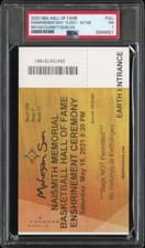2020 BASKETBALL HALL OF FAME ENSHRINEMENT FULL TICKET🎟KOBE BRYANT-DUNCAN🔥PSA 7