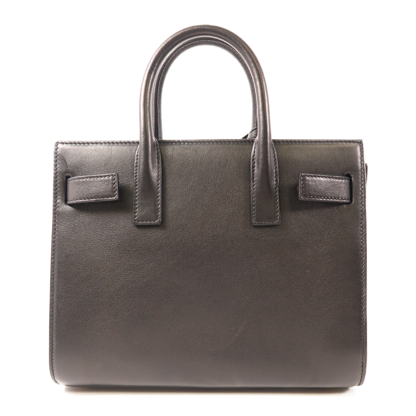 Borsa SAINT LAURENT Sac De Jour Nano 2 vie GM534778.0214 pelle di vitello nera