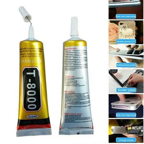 T8000 15ml Industrial Mobile Phone Glue Adhesive for Gems Rhinestones Crafts - Picture 3 of 3