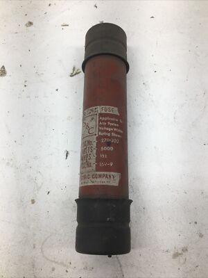 S & C Current Limiting Fuse/Fusistor Type 270000 (New Old Stock)