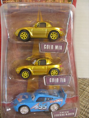 Disney Cars - Diecast Vehicles - Dinoco Dream - Gift Pack - Gold