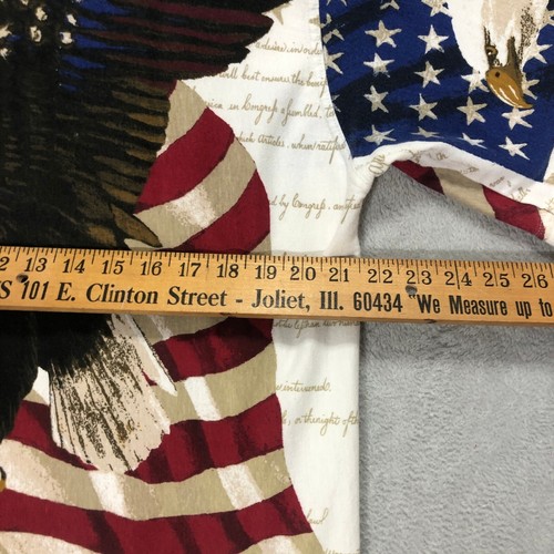 Camisa Polo Cotton Traders Deportiva Águila Patriótica Bandera Americana Para Hombre Grande - Imagen 6 de 6