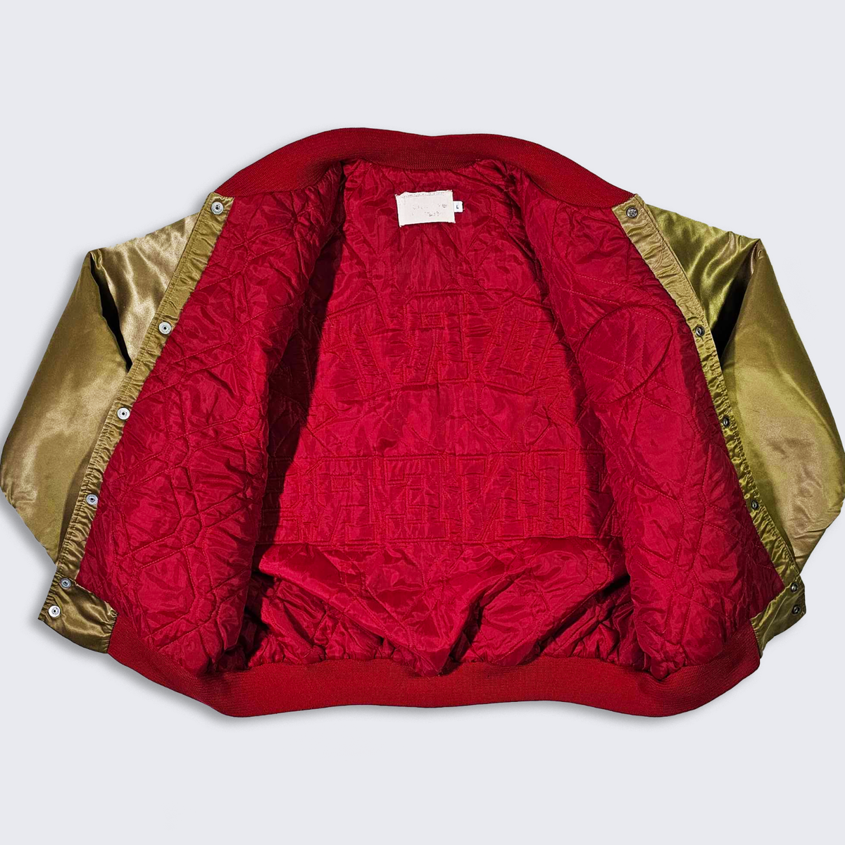 【状態良】Chalk Line NFL 49ers スタジャン USA made Vintage San Francisco 49ers 80s Chalk Line Varsity Jacket XL