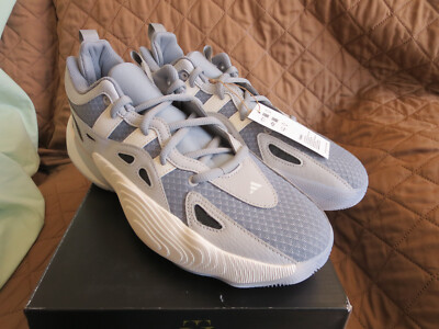 Adidas Trae Young Unlimited 2 Gray IG6690 Men's Basketball Shoes Size 10.5 NWB
