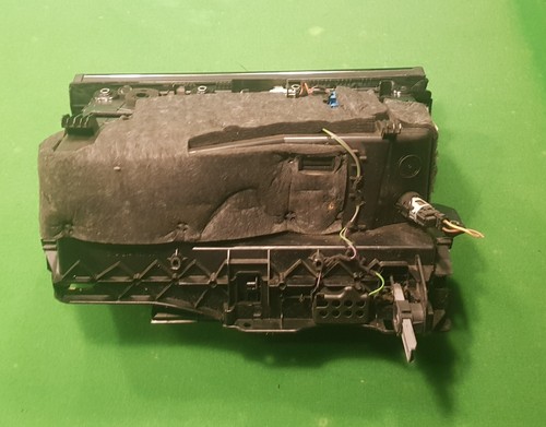 MERCEDES BENZ W204 C200 C220 C250 C300 C350 GLOVE BOX BLACK WITH CHROME TRIM - Picture 6 of 11