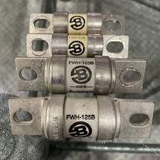  4 BUSSMANN Fuses 2 FWH-125B FUSE 125AMp  2 FWH-60b FREE SHIPPING       