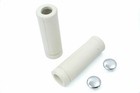 V Twin Stock Style White Grip Set for Harley Davidson