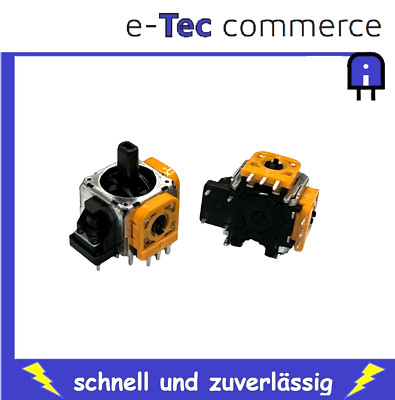 2 x Analog Stick für PS5 / Thumbstick / 3D Sensor Steuermodul / Joystick