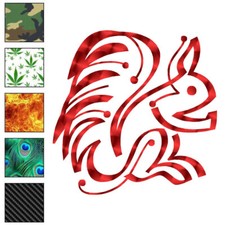 Squirrel, Vinyl Decal Sticker, 40 Patterns  3 Sizes, 7219