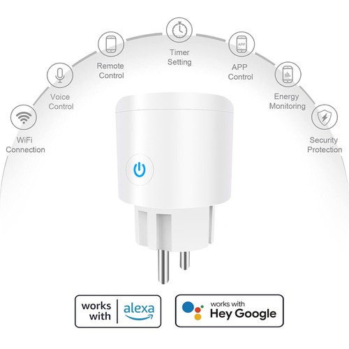 16A Smart Steckdose Tuya WIFI WLAN Home Socket Alexa Google Fernbedienung Timer - Bild 15 von 18