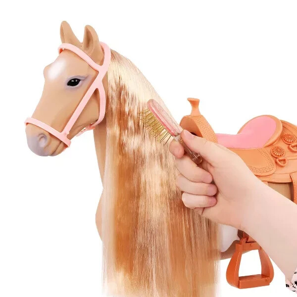 Our Generation Palomino Hair Play Horse Accessory Set for 18" Dolls eBay