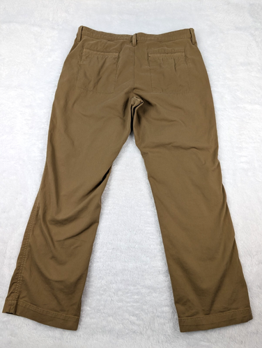 LL Bean Pants Men’s 34x30 (28") Tan Khaki Comfort Stretch Chino 513007 - Picture 6 of 10