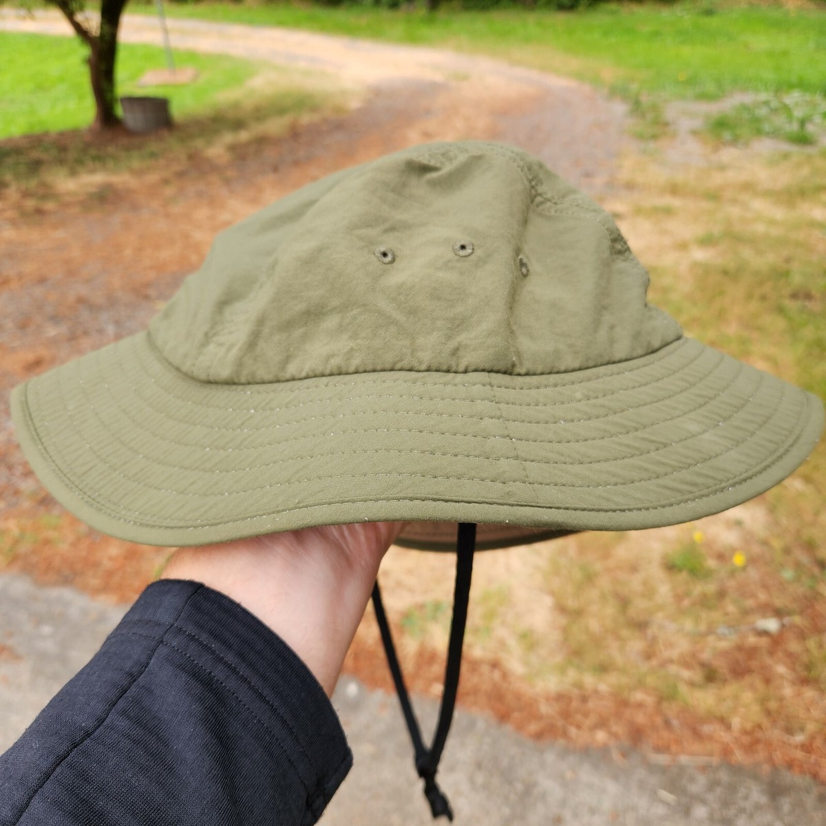 REI Trim Brim Bucket Hat Adult Large/XL Green Nylon Hiking Camping