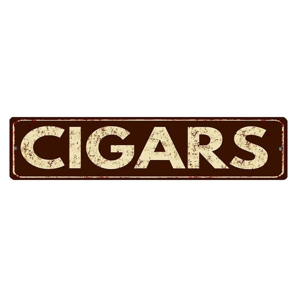 Brown Placas Y Letreros Decoración para el Hogar Industrial