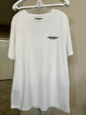 Mastermind Japan X C2H4 White T-shirt size L Tee Large