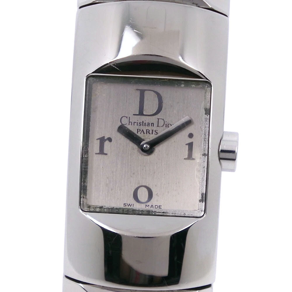 Montre analogique femme Christian Dior Diorific D102 100 quartz cadran argent