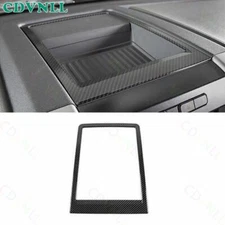 For Ford Raptor F-150 15-20 ABS Carbon Fiber Dashboard Console Storage Box Frame