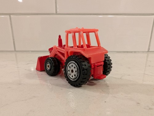 Vintage 1993 Hot Wheels Power Plower Tractor 1:64 #2075 red diecast - Picture 6 of 8