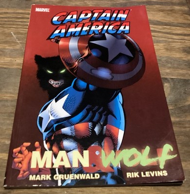 Captain America: Man and Wolf TPB (Marvel Comics 2011) Free Shipping